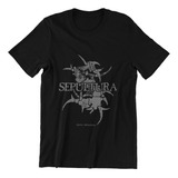 Polera Unisex Sepultura Rock Musica Logo Estampado Algodon