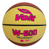 Balón De Básquetbol Voit W-600 Ii Laminado No.6 Bicolor