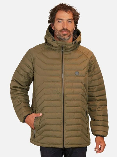 Parka Puffa Kalaoa Verde Hombre Volcom