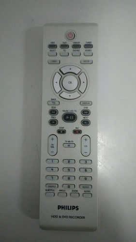 Controle Remoto Gravador Dvd Philips Dvd-3455 Usado Perfeito