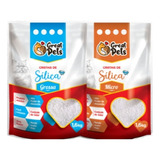 Areia Sílica Para Gatos Great Pets - 5 Unidades De 1,6kg