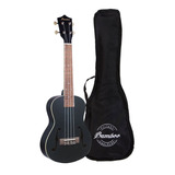 Bamboo Ukulele Tenor Con Funda Violin Negro U-26-vio-bk 