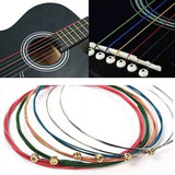 Encordado Guitarra Acústica Electroacústica Cuerdas Colores