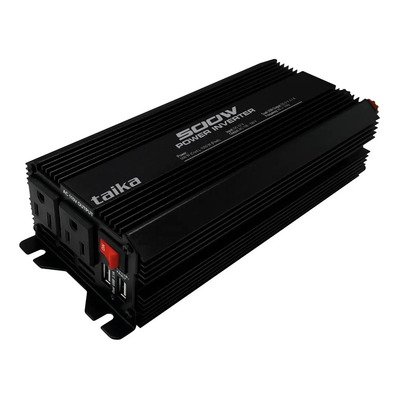 Inversor De Voltaje Taika 500W 12V Salida USB Onda Sinusoidal Modificada | Meses sin interés