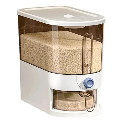 Um Recipiente Hermético De Plástico Transparente De 5 Litros | Frete grátis