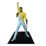 Figura Freddy Mercury 30cms  Impresion Resina De Coleccion