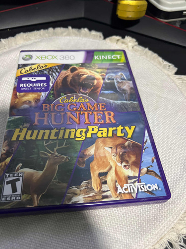 Big Game Hunter Hunting Party Kinect Xbox 360