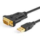 Cabo Adaptador Usb 2.0 Serial Conversor Rs232 Db9 2 Rx