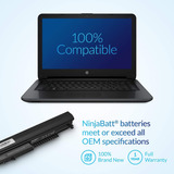 Ninjabatt Hp 807957-001 Laptop Replacement Battery For Hs04