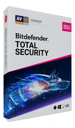 Bitdefender Total Security 10 User 2 Años Facturado