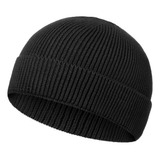 Gorro Con Vuelta De Algodón - Hombres Y Mujeres - 100% Algod