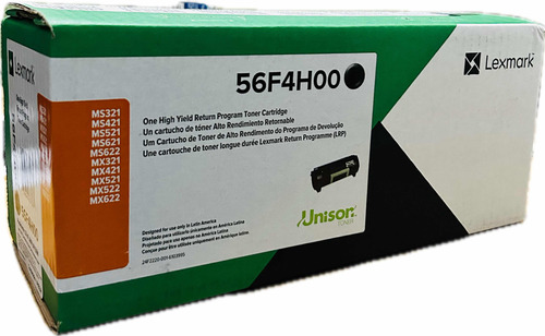 Toner Lexmark 56f4h00 Ms321 Ms421 Original Facturado