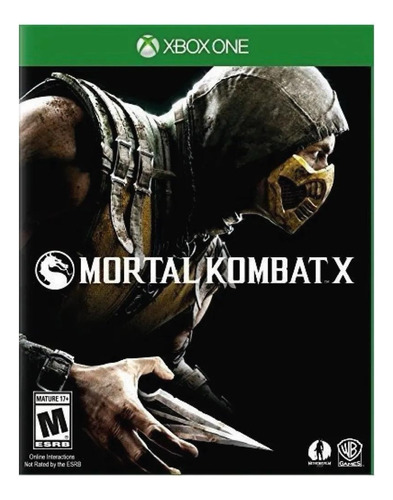 Jogo Mortal Kombat X Xbox One Mídia Física Original