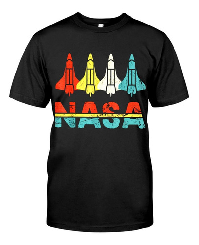 Nueva Playera Camiseta Naves Colores Nasa Viaje Espacio 