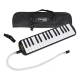 Flauta Melodica Lincoln Con Funda 32 Notas A Piano 