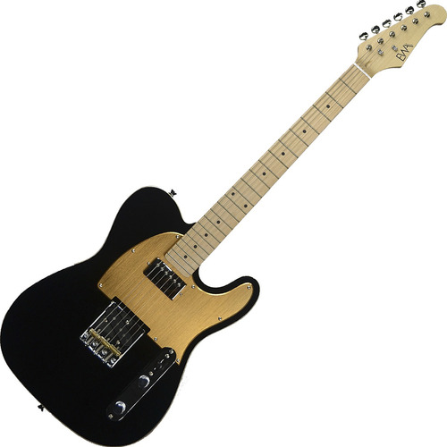 Guitarra Elétrica Telecaster Ewa Ayla Hbbk Humbucker Preta