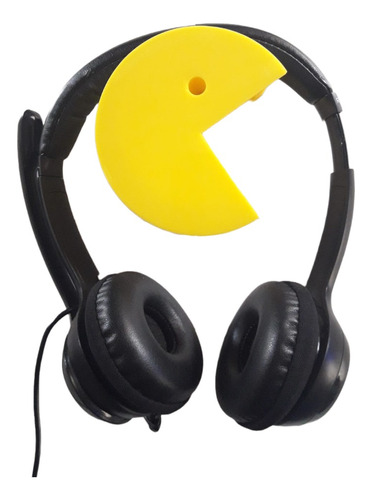 Soporte Para Auriculares Pac-man Retro Gamer De Pared