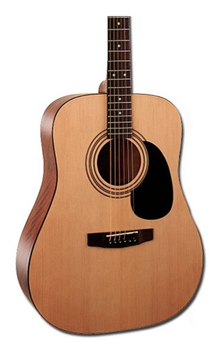 Guitarra Acústica Cort Ad810 Op Dreadnought Con Tapa Abeto