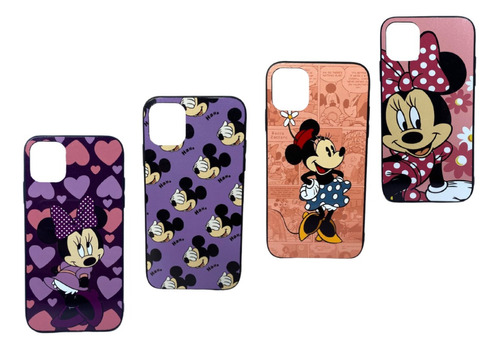 Carcasa Diseño Minnie Y Mickey Para iPhone 11