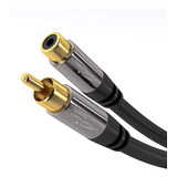 Cable De Extension Rca Macho A Hembra, 20 Ft/coaxial