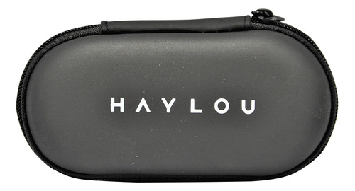 Estojo Para Fone De Ouvido Haylou Preto