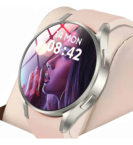 Para Samsung Reloj Inteligente Mujer Smartwatch Llamada P