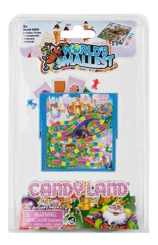 Mini Juego De Mesa Candy Land Worlds Smallest Colección