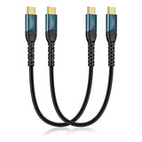 Cable Corto Usb C A Usb C De Cablecreation De 60 W, Cable Us