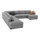 Sala Adam Haspe Gris Izquierda Mueble Sillon Pieza Sofa