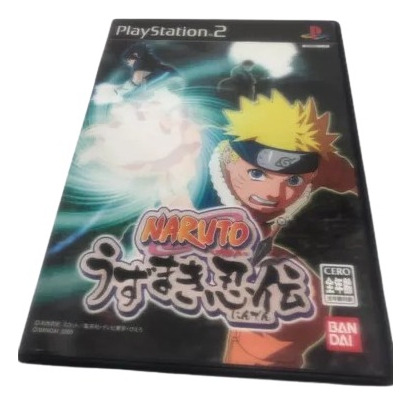 Naruto: Crônicas Uzumaki Ps2 Bandai Japones Seminovo