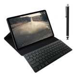 Capa Com Teclado Bluetooth+ Caneta P Tablet Samsung A8 X200 