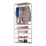 Rack Organizador Metal Estante Perchero