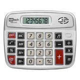 Calculadora Eletrônica 8 Dígitos Cor Prateado
