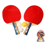 Set Paletas Ping Pong Softee X2 + Pelotas Softee Dynamic