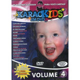 Dvd Karaokids 25 Sucessos Para Você Cantar Volume 4