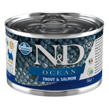 Alimento Nyd Perro Ocean Trucha Y Salmón Raza Pequeña 140gr