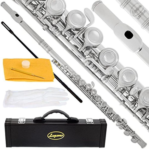 Flauta Con Agujero Cerrado C Profesional Lazarro Para Banda,