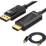 Cabo Displayport Dp Para Hdmi Adaptador Full Hd Tv Com Nota