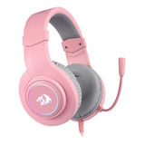 Audifono Gamer Redragon Hylas H260 Pink Rgb