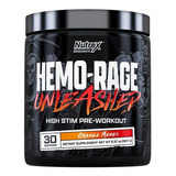 Nutrex Research Black Series Hemo Rage Unleashed Aminoacidos. Polvo Sabor Naranja-mango 180g.