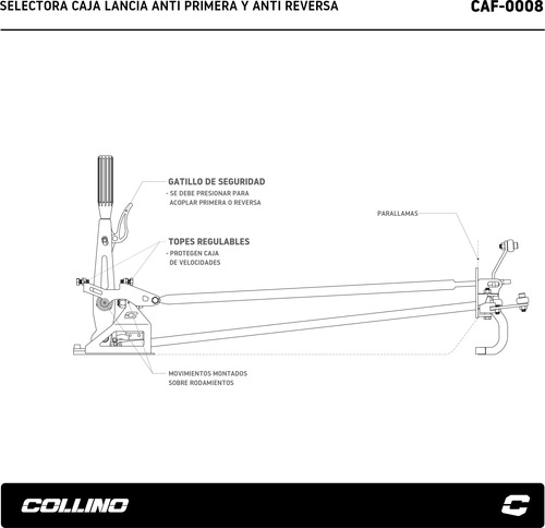 Selectora Rapida Collino Caja Lancia Con Anti Primera Fiat Foto 3