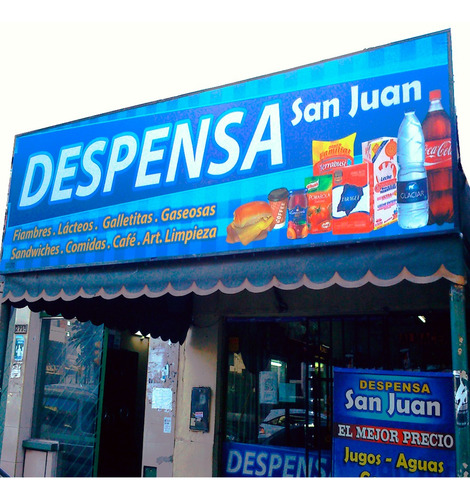 Lona Impresa 250x90 Diseño Negocios Comercios Publicidad