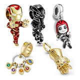 Charms Avengers Para Pulseras Pandor 100% Plata S925