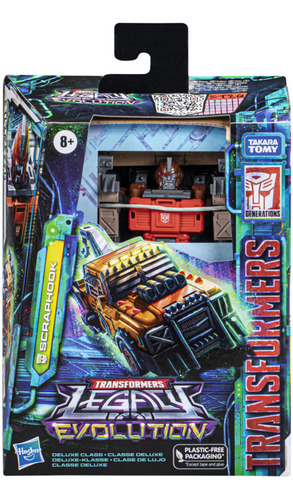 Figura De Acción Transformers Legacy Scraphook