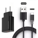 Carregador Turbo + Cabo Tipo Usb-c 30w Hmaston