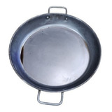 Paellera De Chapa Olla Con Asa Aluminio Cocina Sarten 40cm