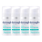 Combo X4 Dermaglos Serum Facial Niacinamida 30 Ml