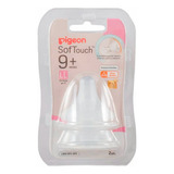 Tetinas Pigeon  Softouch Boca Ancha  9+ M  Talla Ll Pack  2