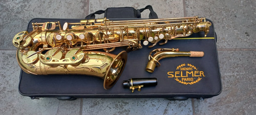 Sax Alto Selmer Saxofone Seminovo De Luhier Troco +$
