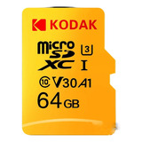 Kodak Cartao Micro Sd Capacidade 64gb U3+ Adaptador Sd